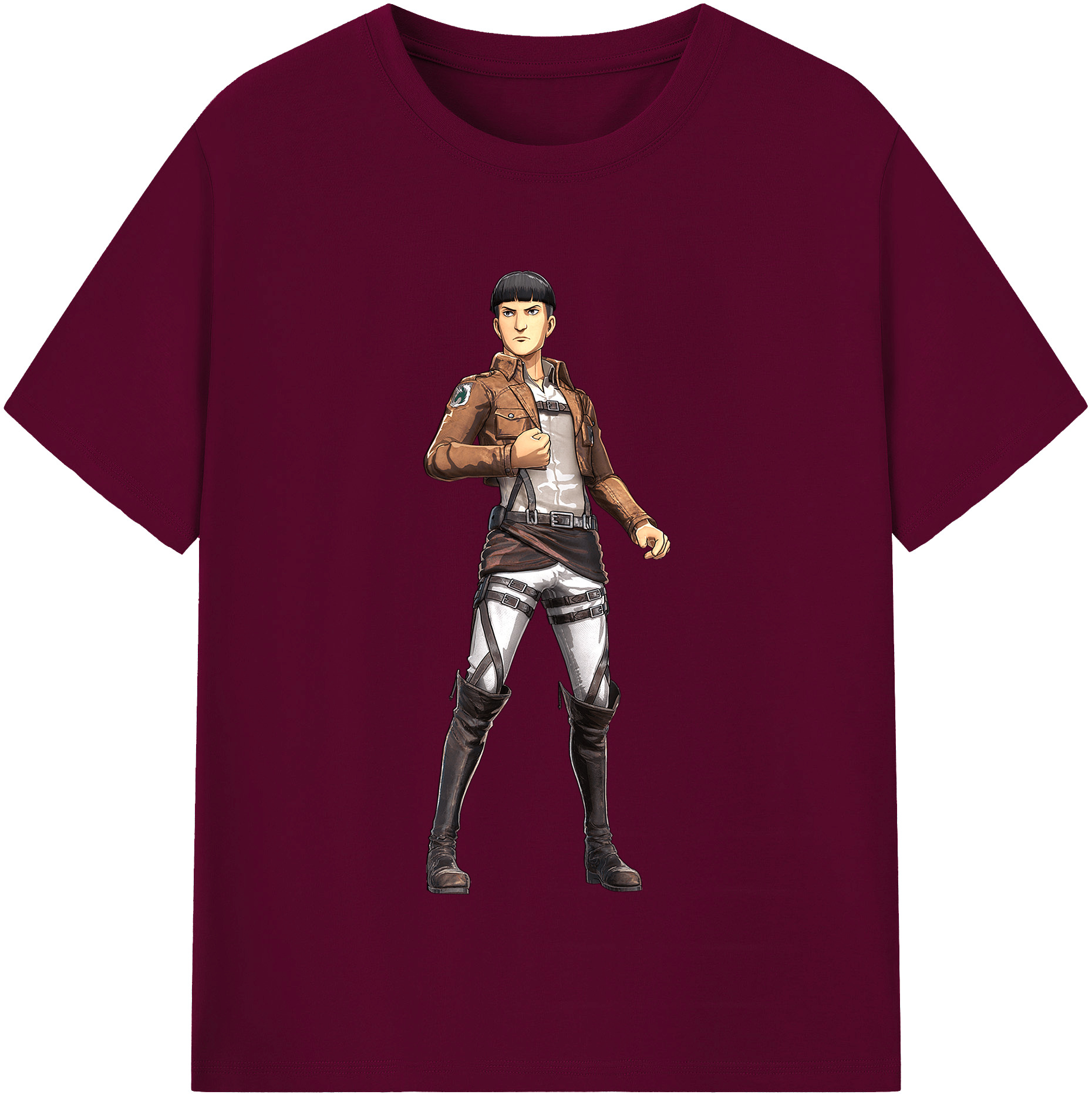 （画像用） 進撃の巨人 Attack on Titan レディースカジュアルプリントTシャツ（綿100％）